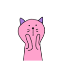 [アレンジ用]ユルい猫3（個別スタンプ：1）