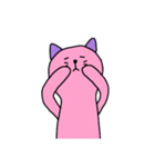 [アレンジ用]ユルい猫3（個別スタンプ：4）