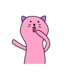 [アレンジ用]ユルい猫3（個別スタンプ：8）