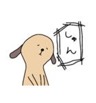 ユルいぬ4（個別スタンプ：4）