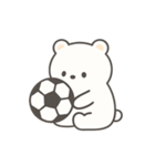 ぎゅっとクマ＊サッカー（個別スタンプ：1）