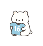 ぎゅっとクマ＊サッカー（個別スタンプ：28）