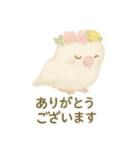 癒しのモフモフ鳥スタンプ（個別スタンプ：1）