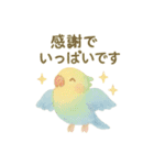 癒しのモフモフ鳥スタンプ（個別スタンプ：3）