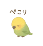 癒しのモフモフ鳥スタンプ（個別スタンプ：27）