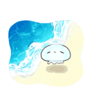 なんだかゆるいクラゲ（個別スタンプ：11）