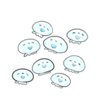 なんだかゆるいクラゲ（個別スタンプ：17）