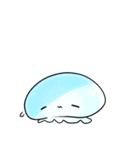 なんだかゆるいクラゲ（個別スタンプ：21）