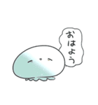 なんだかゆるいクラゲ（個別スタンプ：24）