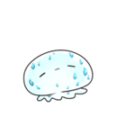 なんだかゆるいクラゲ（個別スタンプ：34）