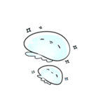 なんだかゆるいクラゲ（個別スタンプ：36）