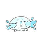 なんだかゆるいクラゲ（個別スタンプ：38）