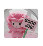 薔薇ばらカプセルトイ(四角型)（個別スタンプ：1）