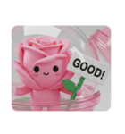 薔薇ばらカプセルトイ(四角型)（個別スタンプ：2）