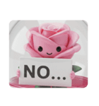 薔薇ばらカプセルトイ(四角型)（個別スタンプ：5）