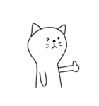 [アレンジ用]ユルい猫2（個別スタンプ：3）