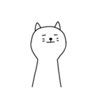 [アレンジ用]ユルい猫2（個別スタンプ：6）