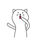 [アレンジ用]ユルい猫2（個別スタンプ：8）