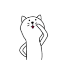 [アレンジ用]ユルい猫2（個別スタンプ：9）