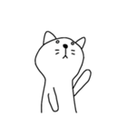 [アレンジ用]ユルい猫2（個別スタンプ：15）