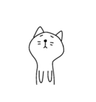 [アレンジ用]ユルい猫2（個別スタンプ：16）