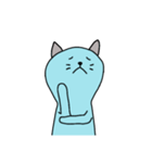 [アレンジ用]ユルい猫1（個別スタンプ：3）