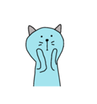 [アレンジ用]ユルい猫1（個別スタンプ：4）