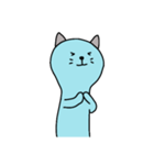 [アレンジ用]ユルい猫1（個別スタンプ：5）
