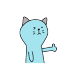 [アレンジ用]ユルい猫1（個別スタンプ：6）
