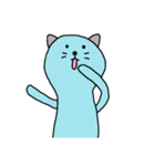 [アレンジ用]ユルい猫1（個別スタンプ：8）