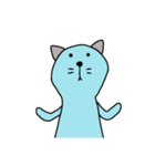 [アレンジ用]ユルい猫1（個別スタンプ：10）