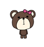 [アレンジ用]ユルいくまちゃん（個別スタンプ：2）