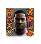 ※寂しがりで泣いちゃう♡ゲイの黒人男性♡（個別スタンプ：28）