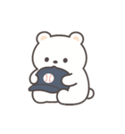 ぎゅっとクマ＊野球（個別スタンプ：6）