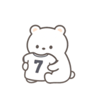 ぎゅっとクマ＊野球（個別スタンプ：19）