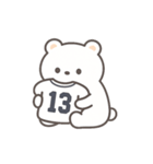 ぎゅっとクマ＊野球（個別スタンプ：25）