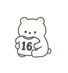 ぎゅっとクマ＊野球（個別スタンプ：28）