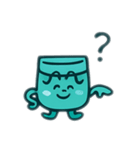 保湿くんと保湿ちゃん（個別スタンプ：4）