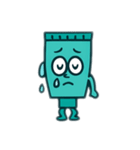 保湿くんと保湿ちゃん（個別スタンプ：9）