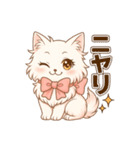 あざとにゃんこのリアクション(雑カワver)（個別スタンプ：36）