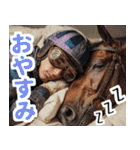 【競馬】競走馬と騎手2改【あけおめ対応】（個別スタンプ：24）