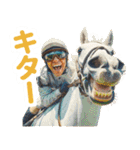 【競馬】競走馬と騎手2改【あけおめ対応】（個別スタンプ：30）