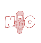with color（個別スタンプ：14）