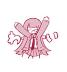 with color（個別スタンプ：25）