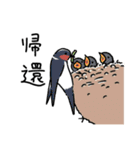 時々関西弁な野鳥たち（個別スタンプ：12）