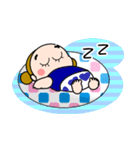 お団子2つ！【夏だ！日焼けだ！】（個別スタンプ：30）