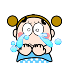 お団子2つ！【夏だ！日焼けだ！】（個別スタンプ：39）