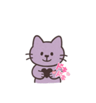 パープルCATS（個別スタンプ：4）