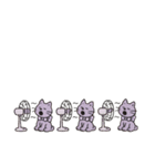 パープルCATS（個別スタンプ：11）