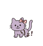 パープルCATS（個別スタンプ：15）